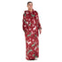 Snuggs Wearable Blanket Monk Red Christmas Deer